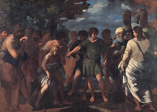 Joseph sold by his brothers, 1639, Giovanni Maria Bottalla