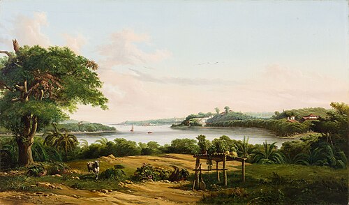 The City Outskirts, 1862, Giuseppe Leone Righini
