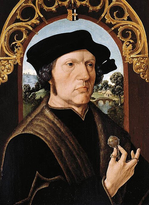 Portrait d’homme, 1518, Jacob Cornelisz van Oostsanen
