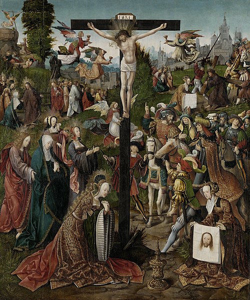 La Crucifixion, 1508, Jacob Cornelisz van Oostsanen