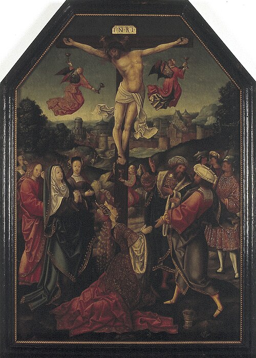 The crucifixion, 1515, Jacob Cornelisz van Oostsanen