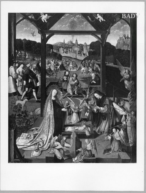 the adoration, 1515, Jacob Cornelisz van Oostsanen