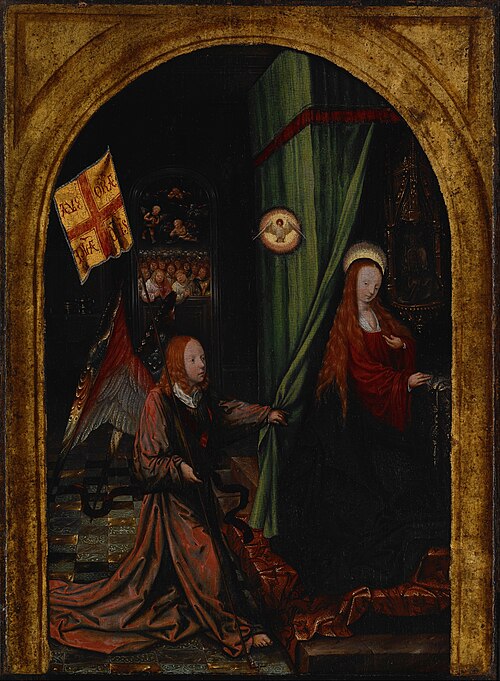 Annunciation, 1508, Jacob Cornelisz van Oostsanen
