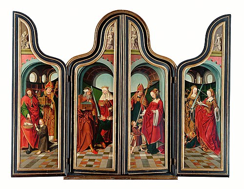 Hieronymusaltar, 1511, Jacob Cornelisz van Oostsanen