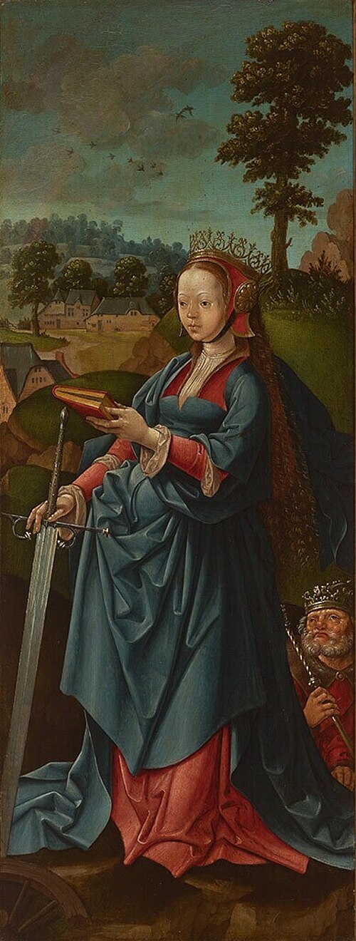 Saint Catherine, 1515, Jacob Cornelisz van Oostsanen