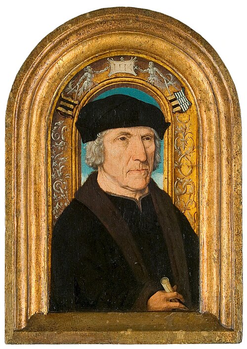 Portrait of Jacob Pijnssen, 1514, Jacob Cornelisz van Oostsanen