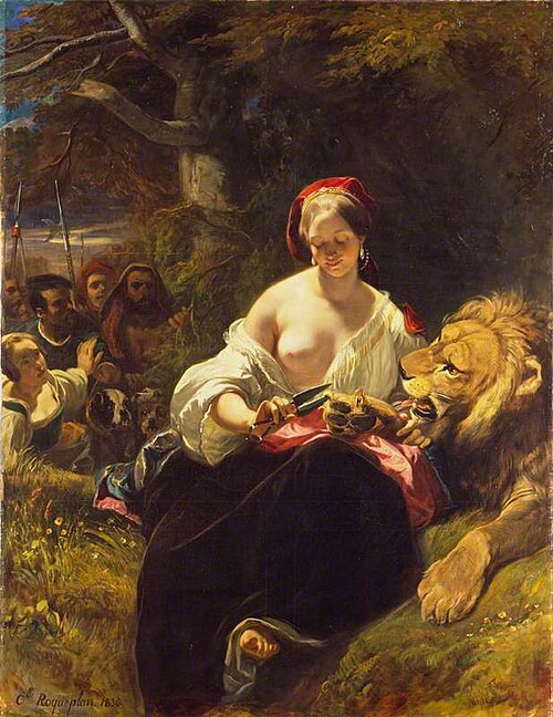 Le Lion amoureux, 1836, Camille Roqueplan