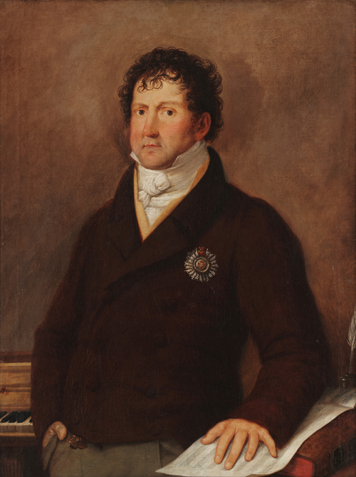 Retrato de João Domingos Bomtempo, 1814, Henrique José da Silva