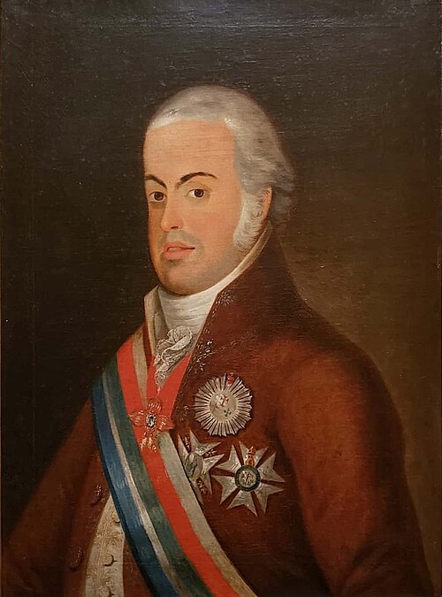 Retrato de Dom João VI, 1850, Henrique José da Silva