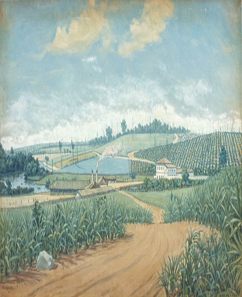 Engenho da Cachoeira - Campinas, 1839, 1943, Henrique Manzo