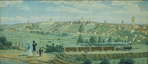 Panorama de São Paulo, 1870, , Henrique Manzo