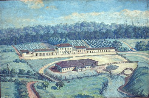 Fazenda em Campinas, 1840, 2000, Henrique Manzo