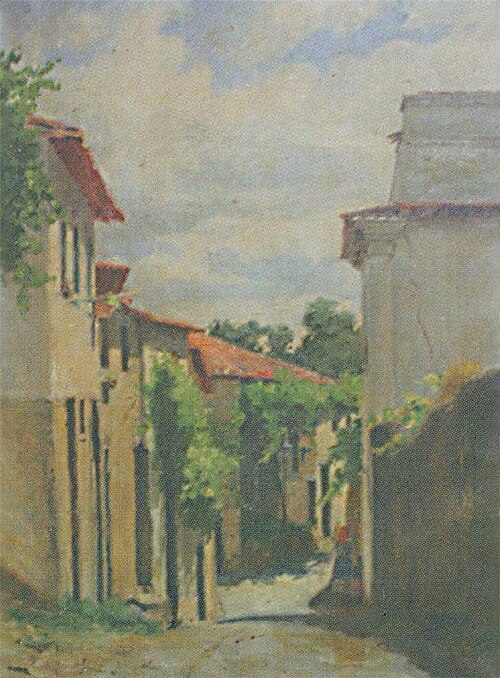 Rua da Cadeia, 1905, Henrique Pinto