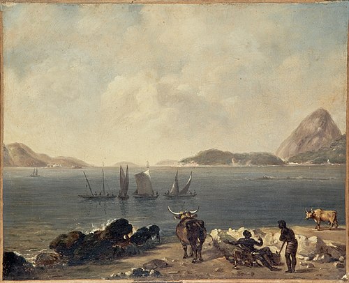 A ponta do calabouço, 1850, Henry Chamberlain