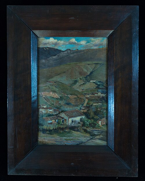 Vista de Ouro Preto, 1908, Honório Esteves