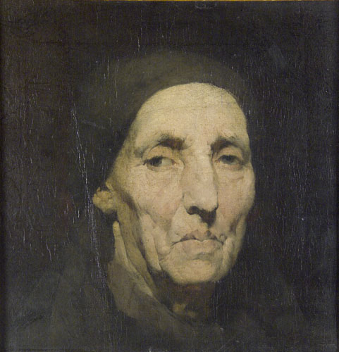 Study of a Woman's Head, 1885, Jenő Gyárfás