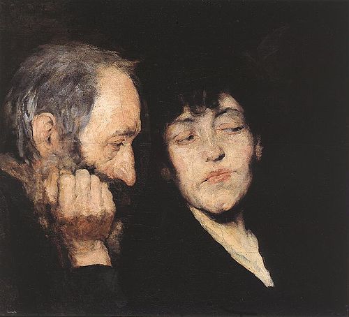 Youth and Old Age, 1887, Jenő Gyárfás