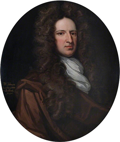 James Johnston (1655–1737), Secretary of State for Scotland, , Thomas Gibson