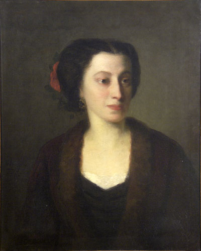 Bust-Portrait of a Woman, 1856, Alajos Györgyi Giergl
