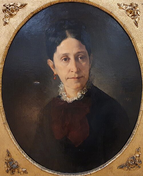 Retrato de Senhora, 1879, José Ferreira Chaves