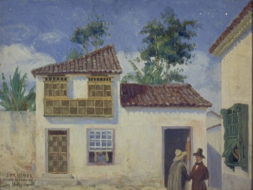 Casas Velhas de Santos, 1826, 1922, José Wasth Rodrigues