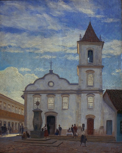 Igreja e Páteo da Misericórdia, 1922, José Wasth Rodrigues