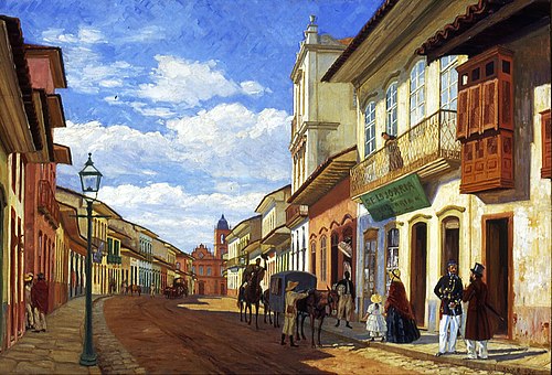 Rua do Rosário, 1858, 1920, José Wasth Rodrigues