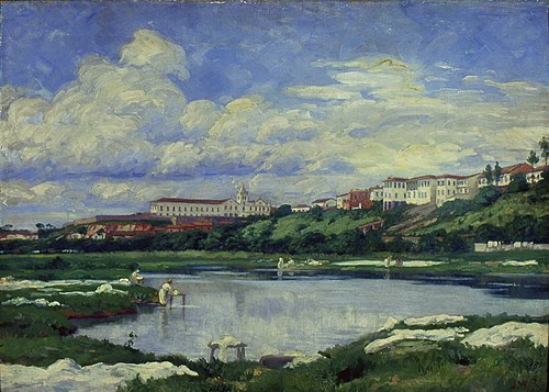 Várzea do Carmo e Rio Tamanduateí, 1858, 1922, José Wasth Rodrigues