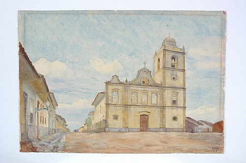 Igreja do Largo Santa Ifigênia, 1864, 1918, José Wasth Rodrigues