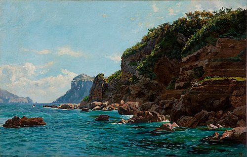 Blue Cave, 1898, João Batista da Costa