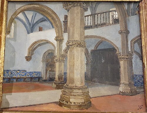 Church Interior (Mother Church of Viana do Alentejo), 1877, João Vaz