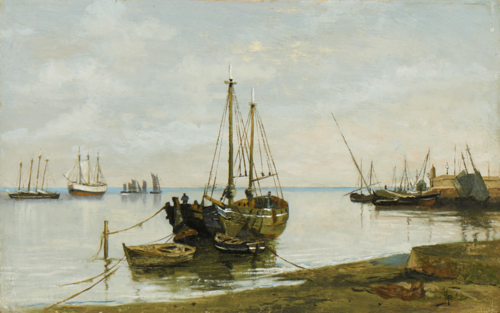 Vista do rio Sado, 1920, João Vaz