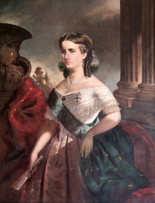 A Princesa D. Leopoldina do Brasil, 1871, Jules Le Chevrel