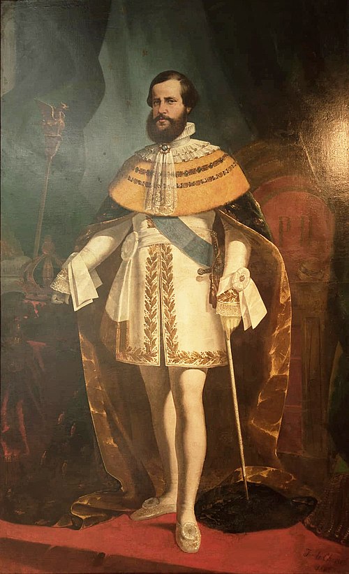 Pedro II of Brazil, 1862, Jules Le Chevrel