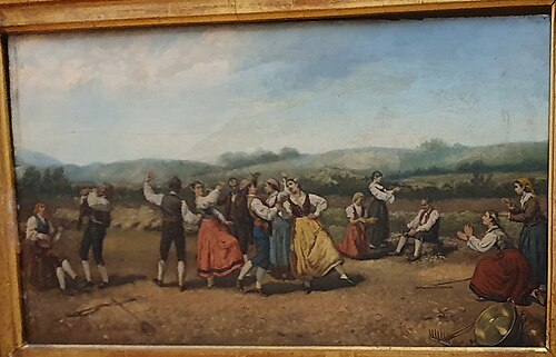 Festa na Aldeia, 1900, Leonel Marques Pereira