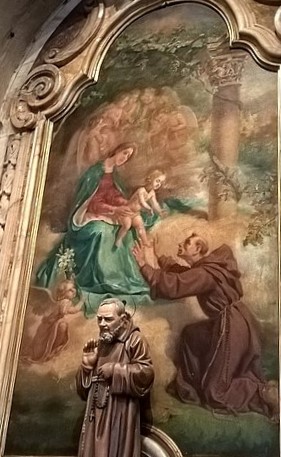 A Virgem Maria, o Menino Jesus e Santo António, 1908, Leopoldo Battistini
