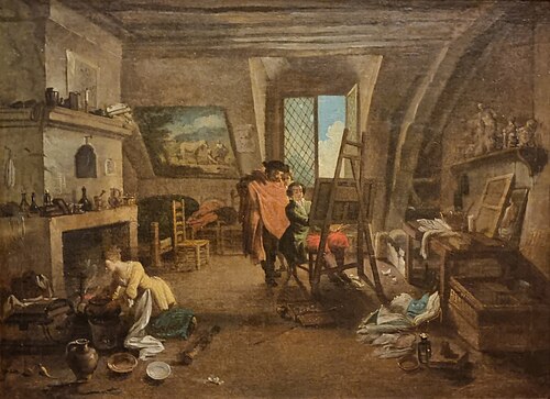 L'atelier du peintre, , Étienne Tournès