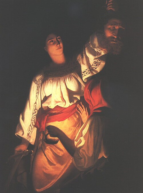 Judith and Holofernes, 1850, Antal Haan