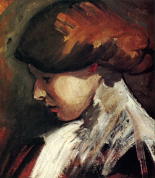Profile Head, 1920, Manuel Jardim