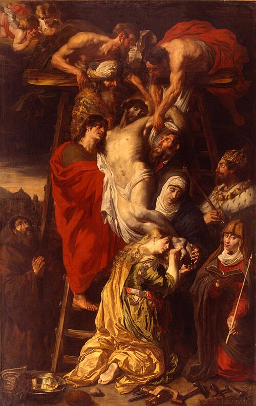 Descente de croix, 1640, Pieter van Mol
