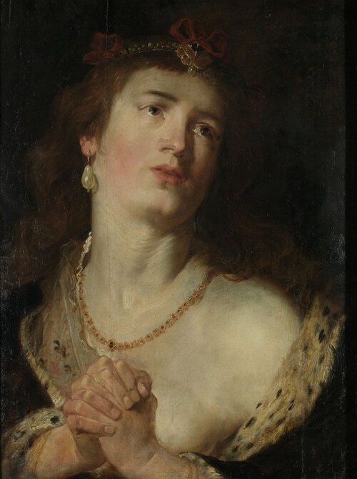 The penitent Mary Magdalene, 1632, Pieter van Mol