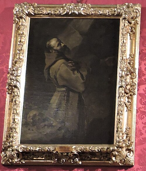 Saint Francis in Prayer, , Pieter van Mol
