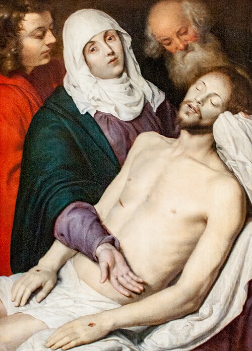 Lamentation of Christ, 1700, Pieter van Mol