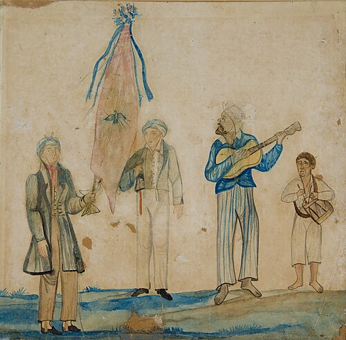 Bandeira do Divino, 1835, Miguelzinho Dutra
