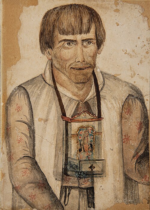 Tirador de esmolas (Pedinchão), 1835, Miguelzinho Dutra