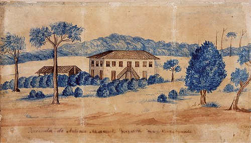 Fazenda de Antonio Manuel Teixeira – Venda Grande, Campinas, 1845, Miguelzinho Dutra
