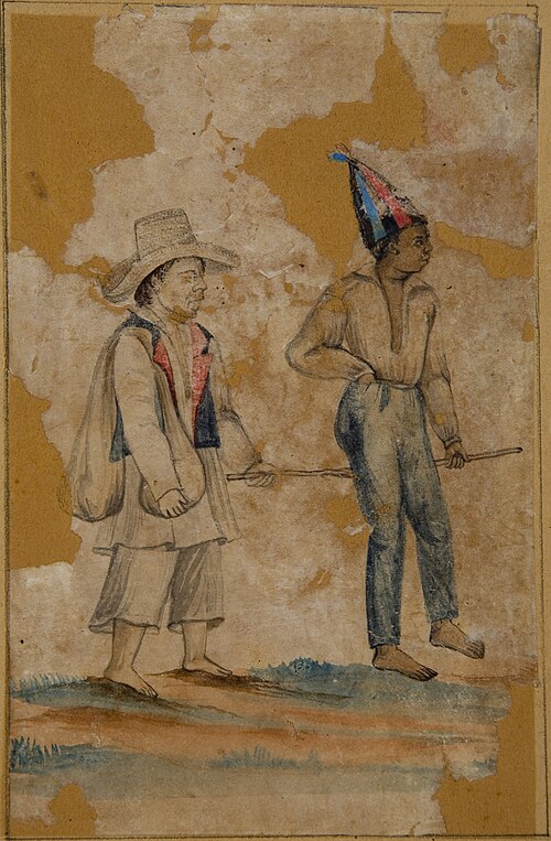 Cego guiado por um preto, 1835, Miguelzinho Dutra