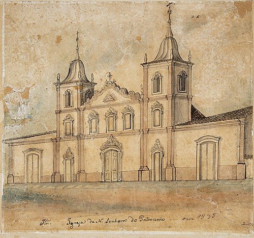 Igreja de N. Senhora do Patrocínio de Itu, 1835, Miguelzinho Dutra