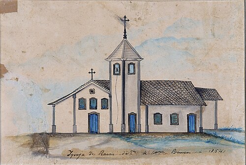 Igreja do Rosário de Casa Branca, 1854, Miguelzinho Dutra