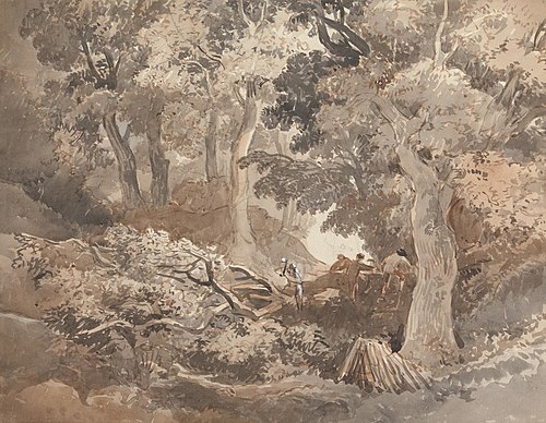 Wood Cutters, , John James Chalon